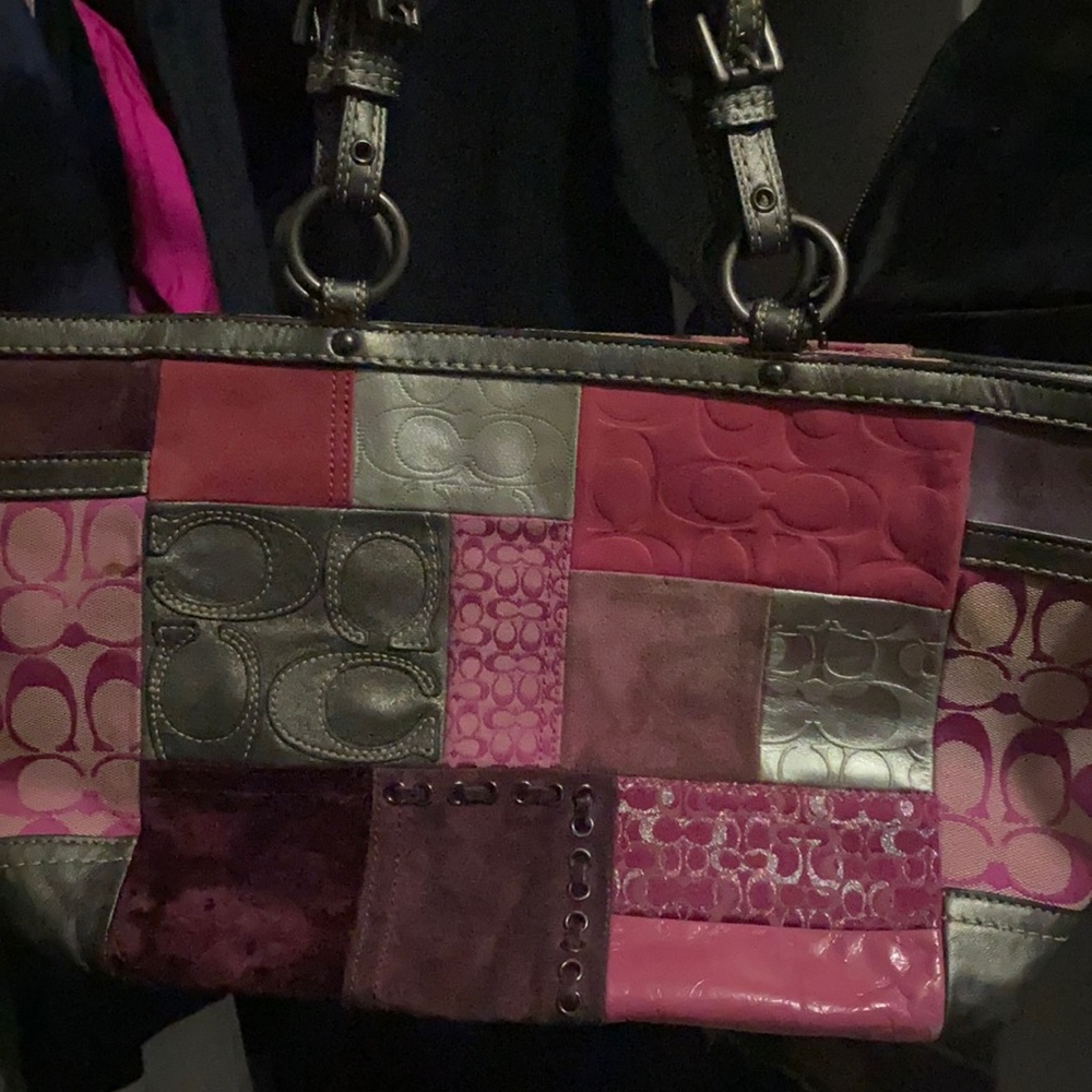 PINK COACH purse